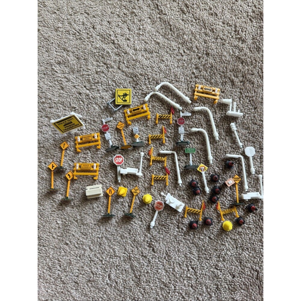 Lot of Miniature Street Signs